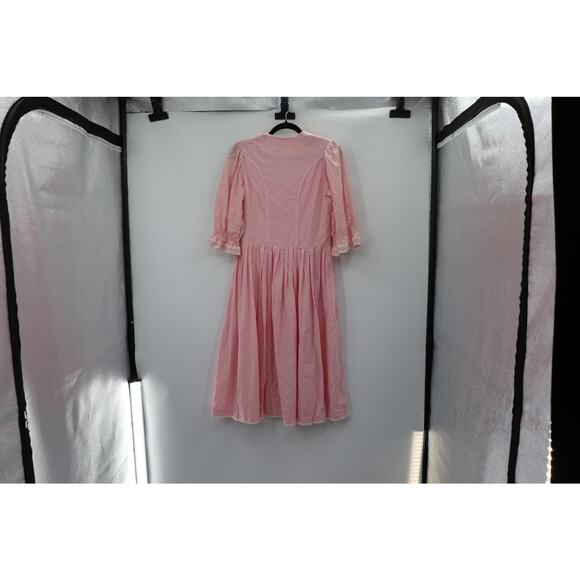 Vintage Pink Stripe 3/4 Dress 1960s - Picture 9 of 12